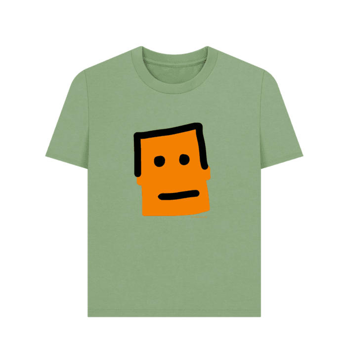 Terribleist Terry Blism Presents the Terry Blism Logo T.Shirt in Unwell Green