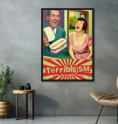 Oh How They Loved to Laugh Art Print from JacksMind